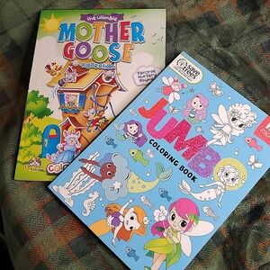 Mother Goose‎ Coloring and Activity Book Set